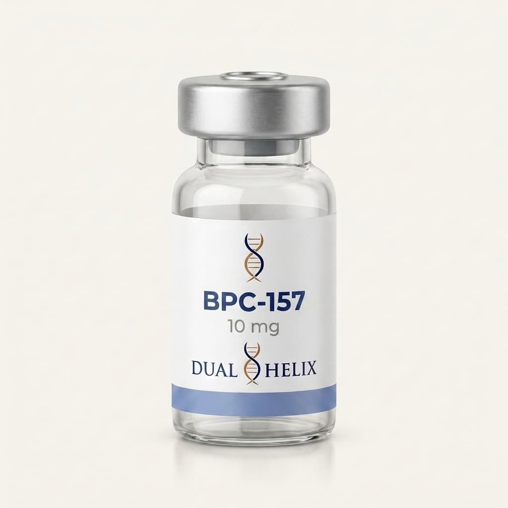Branded BPC-157 research vial