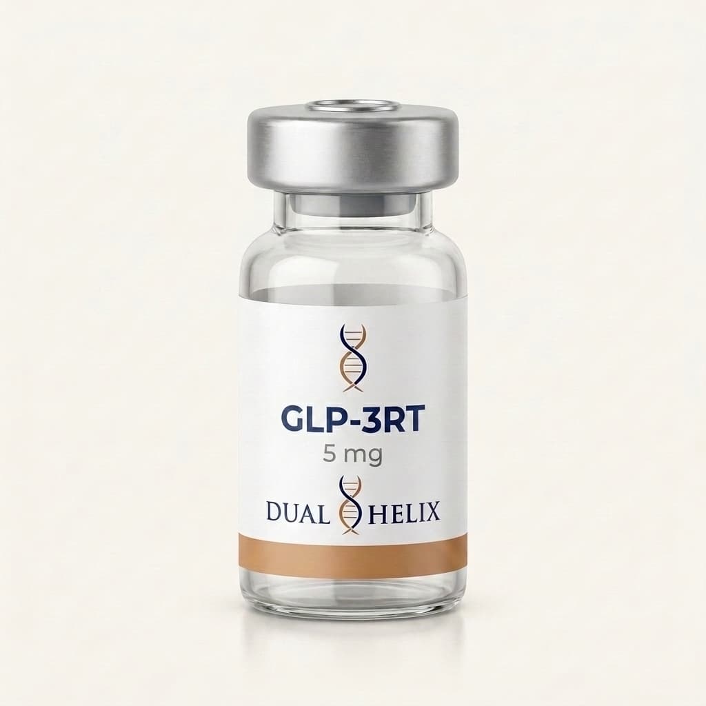 Branded GLP-3RT research vial